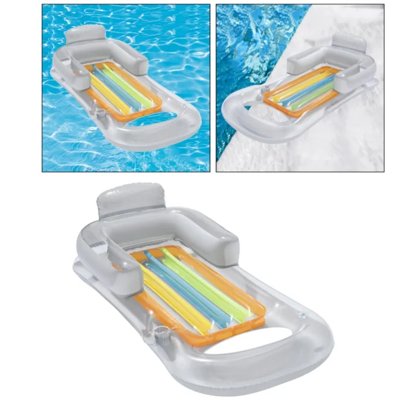 PVC Inflatable Floating Sofa | Pool & Beach Water Relaxation Chair - Image 3
