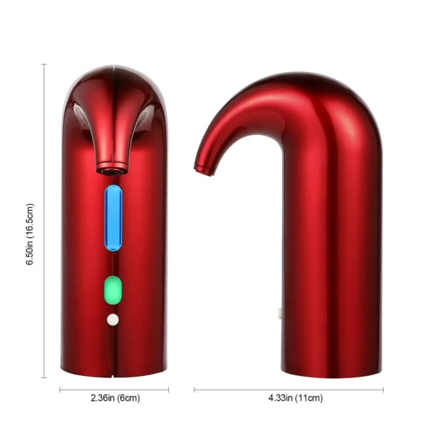 Electric Wine Decanter | Smart USB-Charged Pourer & Automatic Aerator | Quick Red Wine Dispenser for Bar Use - Image 6