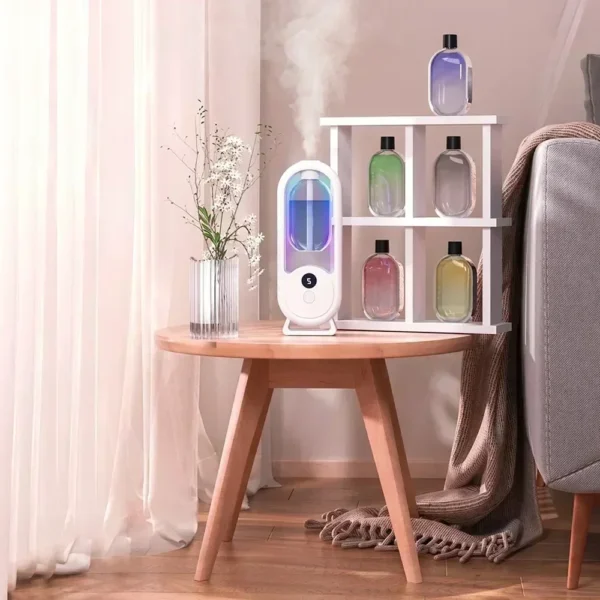 Automatic Essential Oil Diffuser – Scent Nebulizer for Home Deodorization | Perfume Machine for Kitchen, Toilet & Indoor Spaces - Image 4