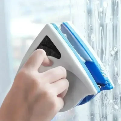 New Magnetic Window Cleaner | Double-Sided Glass Cleaning Tool for Home & High-Rise Windows | Strong Magnet Design