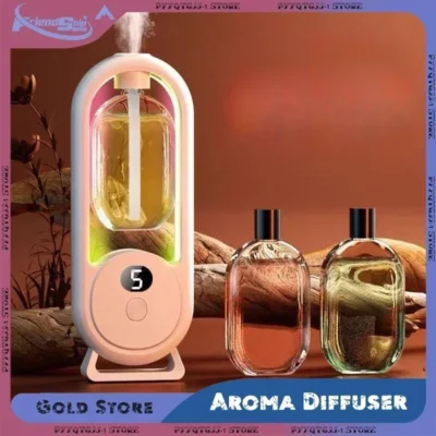 Automatic Essential Oil Diffuser – Scent Nebulizer for Home Deodorization | Perfume Machine for Kitchen, Toilet & Indoor Spaces