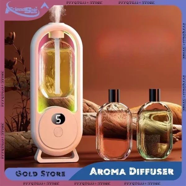 Automatic Essential Oil Diffuser – Scent Nebulizer for Home Deodorization | Perfume Machine for Kitchen, Toilet & Indoor Spaces