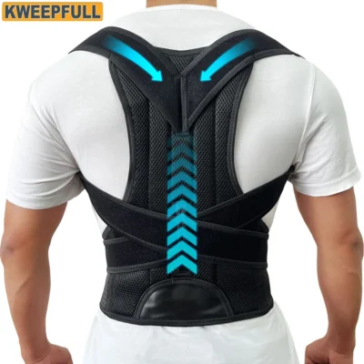 Back Brace Posture Corrector for Men & Women | Scoliosis & Hunchback Correction | Adjustable Back Straightener Trainer