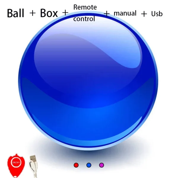 LED Flying Orb Boomerang | Hover Ball Stress Relief Toy for Kids & Family Gifts - Image 4