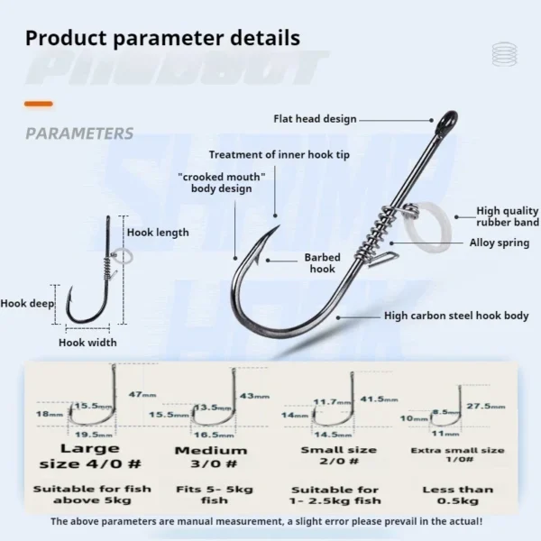 Live Fish Hook with Shrimp Back & Red Oil Fishing Float | 15pcs for Perch Fishing | Premium Quality Tackle - Image 3