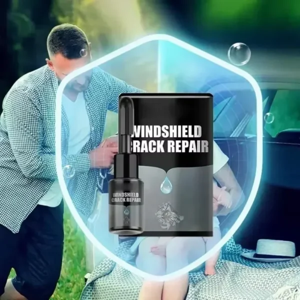 Windscreen Crack Repair Fluid | Glass Curing Glue for Car Windshield Scratch Restoration | Window Repair Resin Solution - Image 5