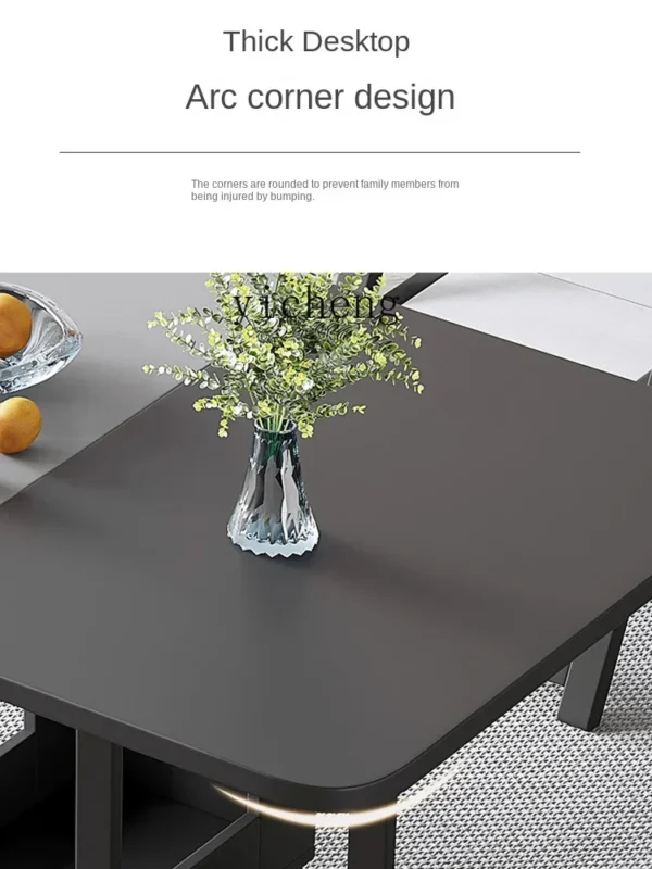 XL Removable Folding Dining Table | Rectangular Multi-Function Wall-Mounted Eating Table | Space-Saving Design - Image 4