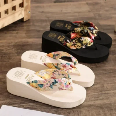 2025 Women's Summer Flip Flops – Stylish Platform Wedge Sandals | Beach & Casual Outdoor Footwear for Every Summer Adventure