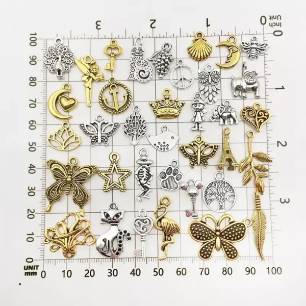 30/100pcs Mixed Cartoon Animal Enamel Charms | DIY Jewelry Making Beads for Necklaces, Bracelets & Pendants - Image 4