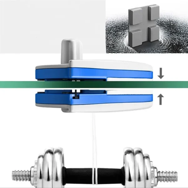 New Magnetic Window Cleaner | Double-Sided Glass Cleaning Tool for Home & High-Rise Windows | Strong Magnet Design - Image 5