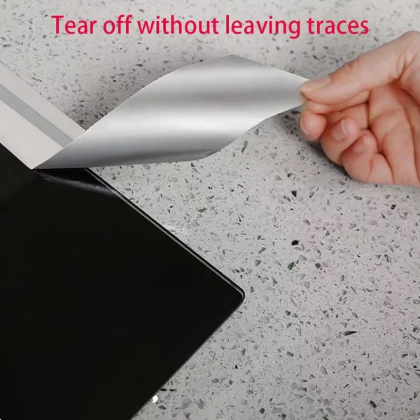 High-Temperature Aluminum Foil Tape | Heat-Resistant Adhesive Sealing Tape for Kitchen & Pipe Repairs | Leak-Proof Insulation - Image 3