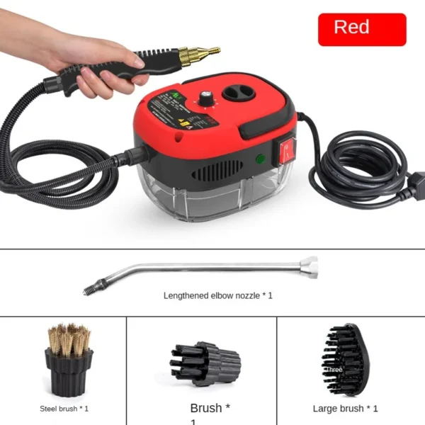 High-Temperature Steam Cleaner | Sterilization for Home, Car, AC & Kitchen Hoods | 110V US Plug / 220V EU Plug - Image 6