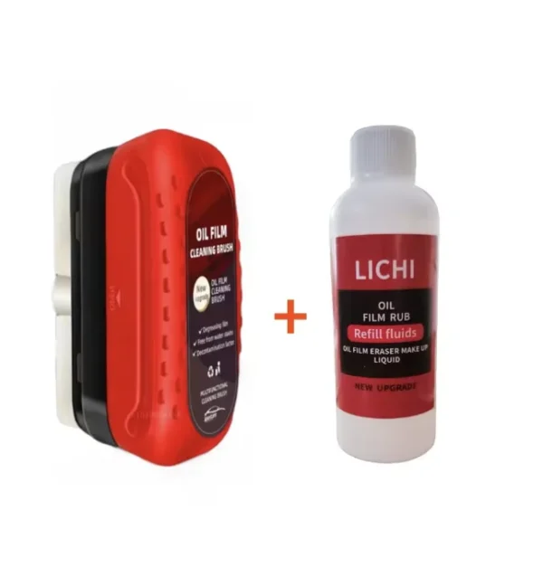 Car Glass Oil Film Remover | Hydrophobic Coating Cleaning Tool | Windshield & Window Detailing for Clear Auto Glass