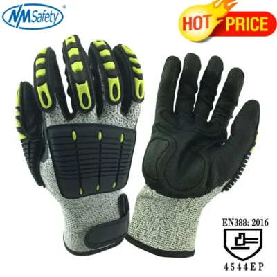 NMSafety Anti-Vibration Work Gloves | Shock-Resistant & Impact-Proof Protective Gloves for Mechanics