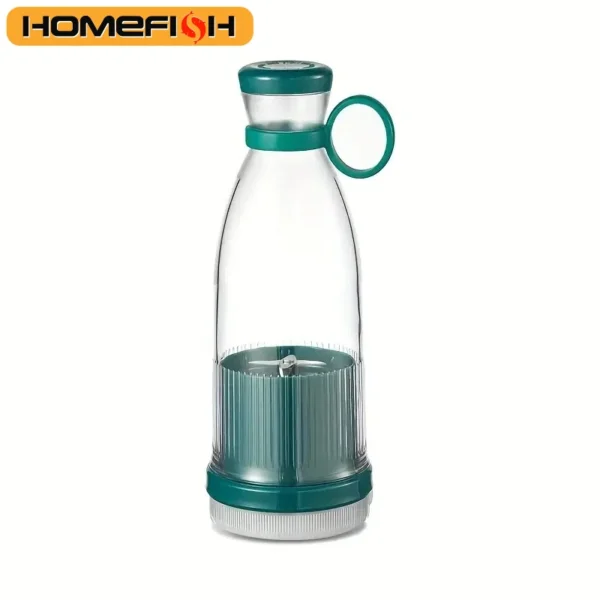 Electric Juicer Cup | 6-Blade USB Portable Blender | Mini Milkshake & Fruit Mixing Machine for Fresh Juice on the Go - Image 5