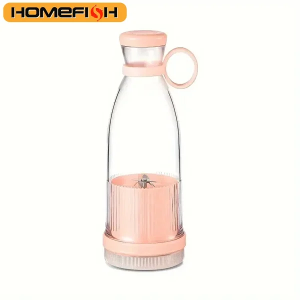 Electric Juicer Cup | 6-Blade USB Portable Blender | Mini Milkshake & Fruit Mixing Machine for Fresh Juice on the Go - Image 6