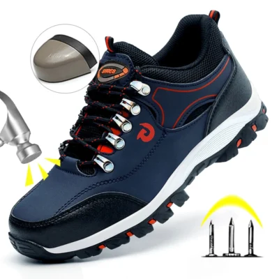 Steel Toe Cap Work Boots for Men | Puncture-Proof Safety Shoes