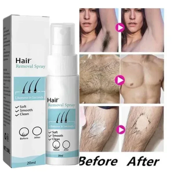 Painless Permanent Hair Inhibition Serum – Allantoin & Lupine Essence Depilatory Cream | Hair Growth Inhibitor for Smooth, Long-Lasting Results - Image 4