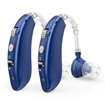 2024 Best Digital Hearing Aids for Seniors | Invisible Rechargeable Sound Amplifier with Noise Cancelling | Adult Hearing Loss Solution