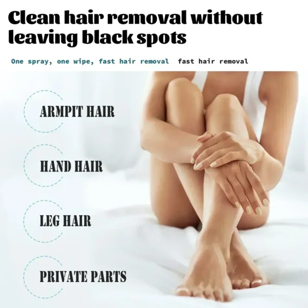 Painless Permanent Hair Inhibition Serum – Allantoin & Lupine Essence Depilatory Cream | Hair Growth Inhibitor for Smooth, Long-Lasting Results - Image 6
