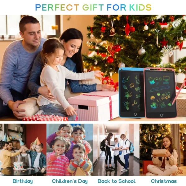 Efes Electronic Drawing Board | 8.5/10/12 Inch LCD Writing Tablet for Kids | Educational Painting Toy for Children - Image 3