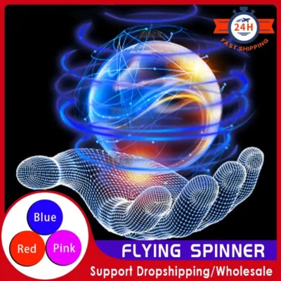 LED Flying Orb Boomerang | Hover Ball Stress Relief Toy for Kids & Family Gifts