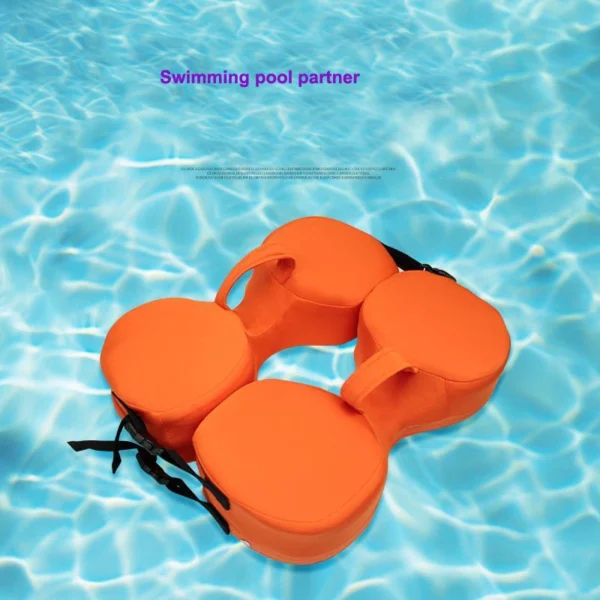 Non-Inflatable Baby Swim Trainer | Anti-Rollover Underarm Swimming Ring for Infants 3-36 Months | Safe & Durable Design - Image 4