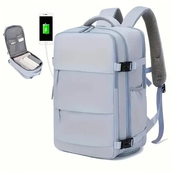 Large Capacity Travel Backpack | Multifunction Journey Bag with Shoe Storage & Multilayer Design | Durable Luggage Solution