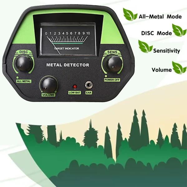 GTX5030H Metal Detector | Underground Treasure Hunter for Gold, Coins & Circuits | High-Performance Gold Detecting Tool - Image 5
