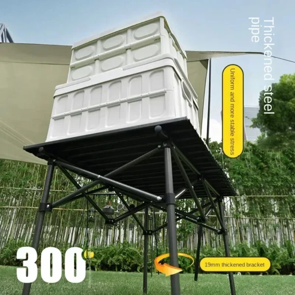 Portable Camping Table & Folding Chair | Waterproof Ultra-Light Picnic Table for Outdoor Garden & Travel - Image 2